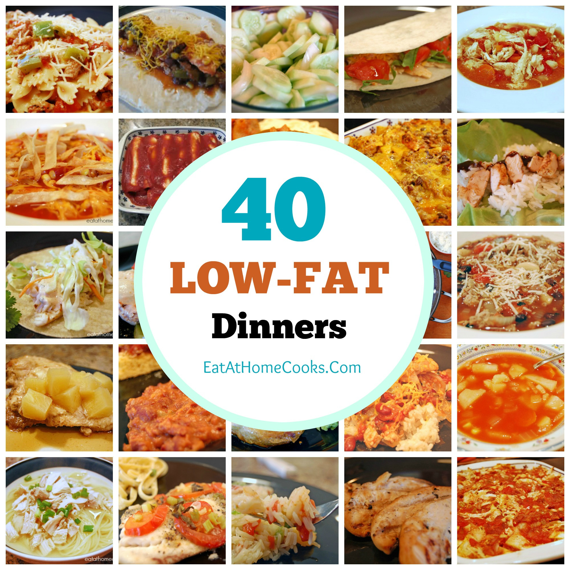 Low Fat Lunch Recipes
 My Big Fat List of 40 Low Fat Recipes Eat at Home