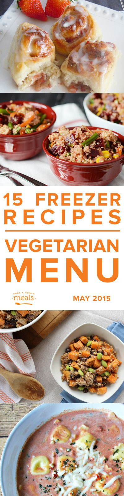 Vegan Freezer Recipes
 Ve arian May 2015 ce a Month Meals