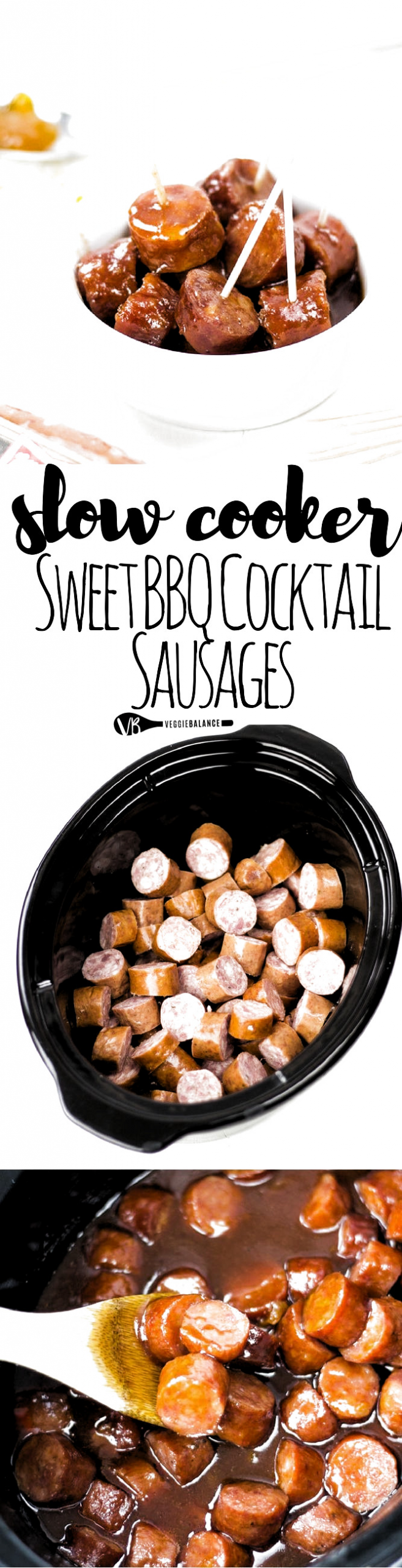 14 Easy Slow Cooker Appetizers
 Slow Cooker Sweet BBQ Cocktail Sausages are a super easy