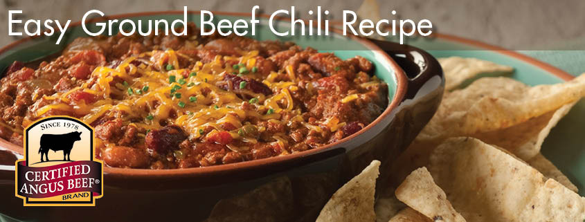 3 Ingredient Ground Beef Recipes
 Easy Ground Beef Chili Recipe Buehler s Fresh Foods