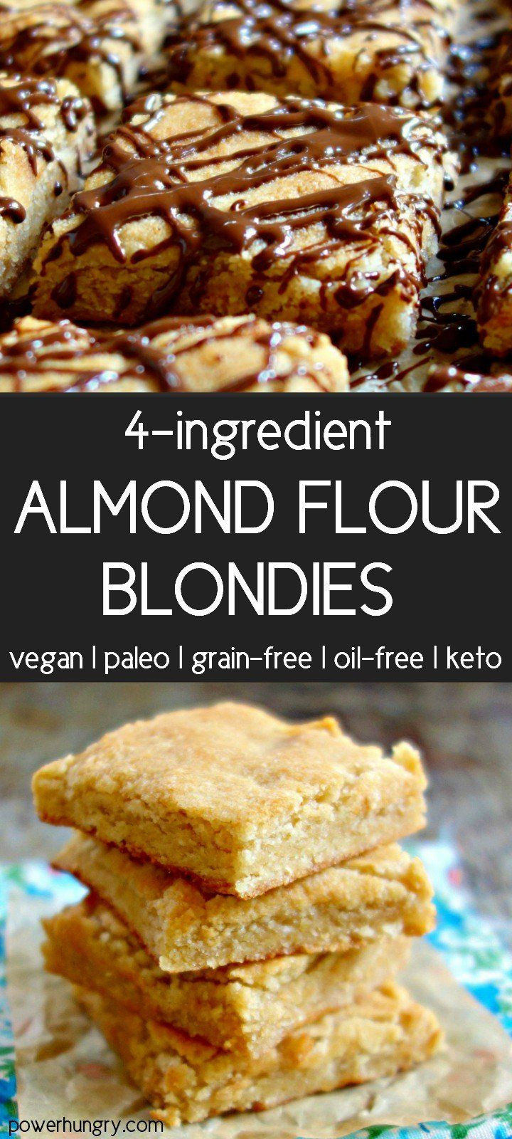 4 Ingredient Desserts
 4 Ingre nt Almond Flour Blon s Vegan Oil Free Keto