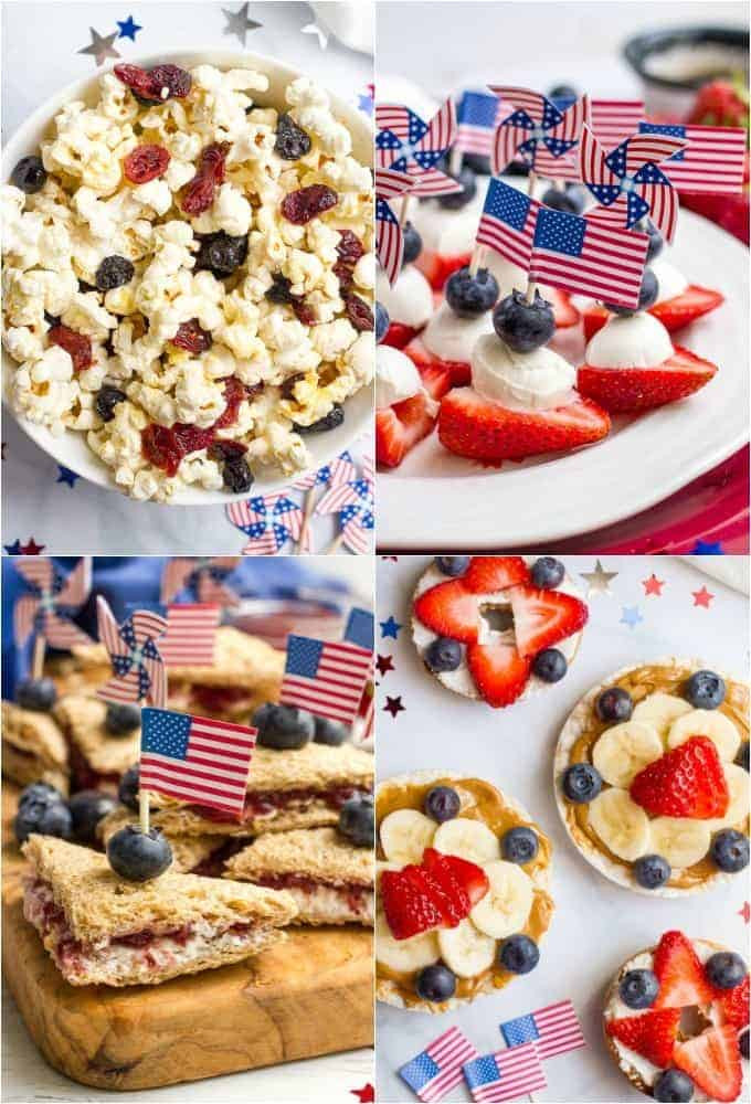 4Th Of July Appetizers And Side Dishes
 Easy red white and blue July 4th appetizers Family Food