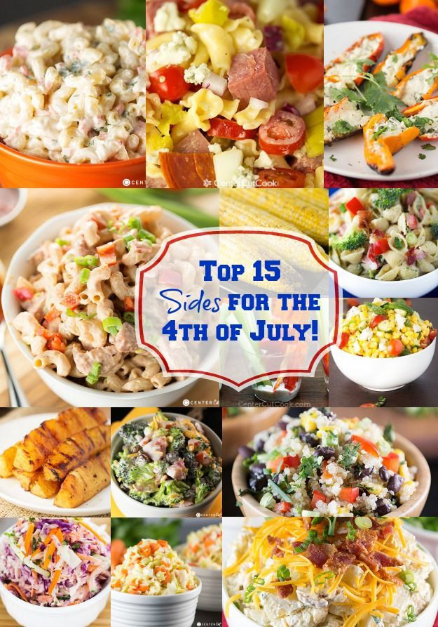 4Th Of July Appetizers And Side Dishes
 Top 15 Sides for the 4th of July