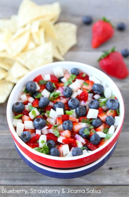 4Th Of July Appetizers And Side Dishes
 Patriotic Salad and More Red White and Blue Recipes for
