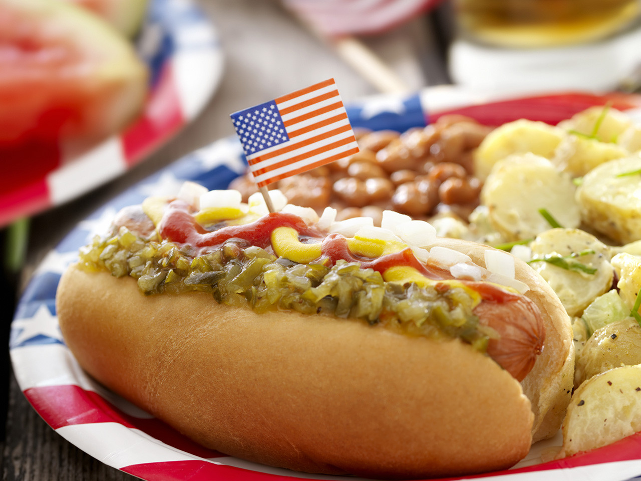 4Th Of July Hot Dogs
 Moje zycie w Ameryce My life in America Dzien