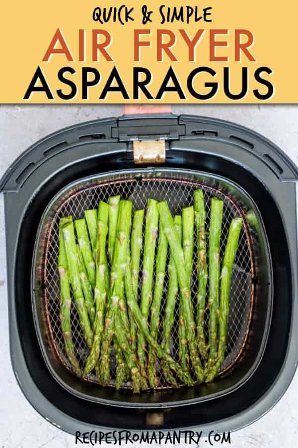 Air Fryer Asparagus
 Air Fryer Asparagus Vegan Low Carb Keto Paleo Whole
