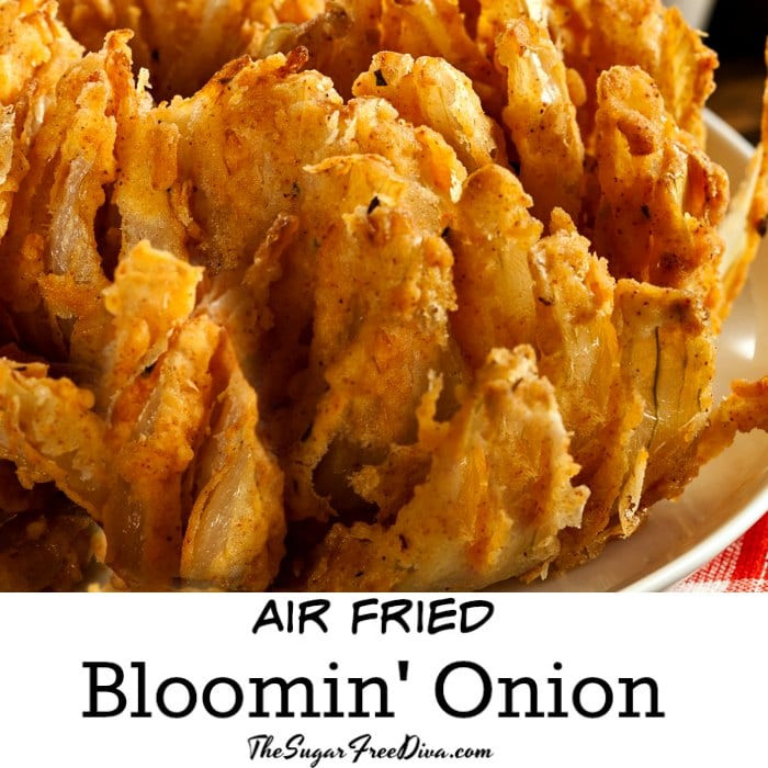 Air Fryer Blooming Onion Recipe
 Air Fried Blooming ion THE SUGAR FREE DIVA how to