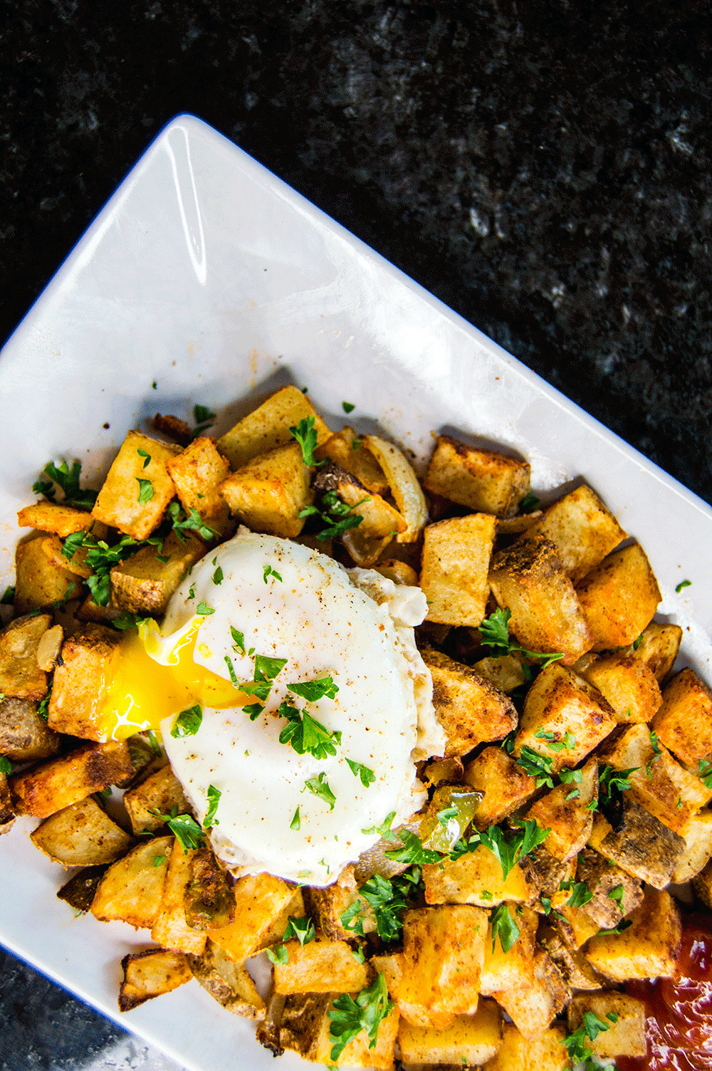 Air Fryer Breakfast Potatoes
 The Starving Chef Blog