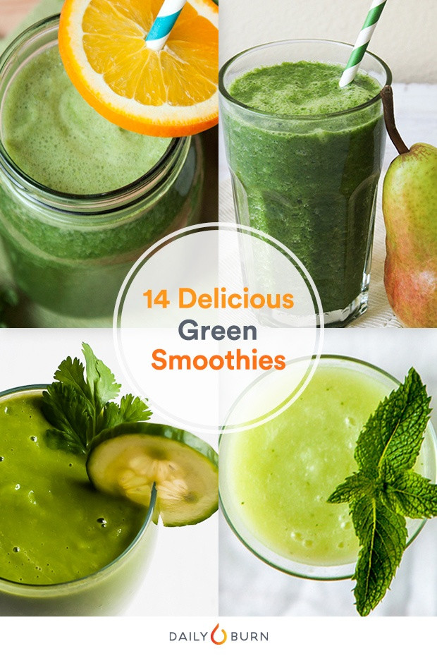 All Vegetable Smoothies
 14 Deliciously Healthy Green Smoothie Recipes
