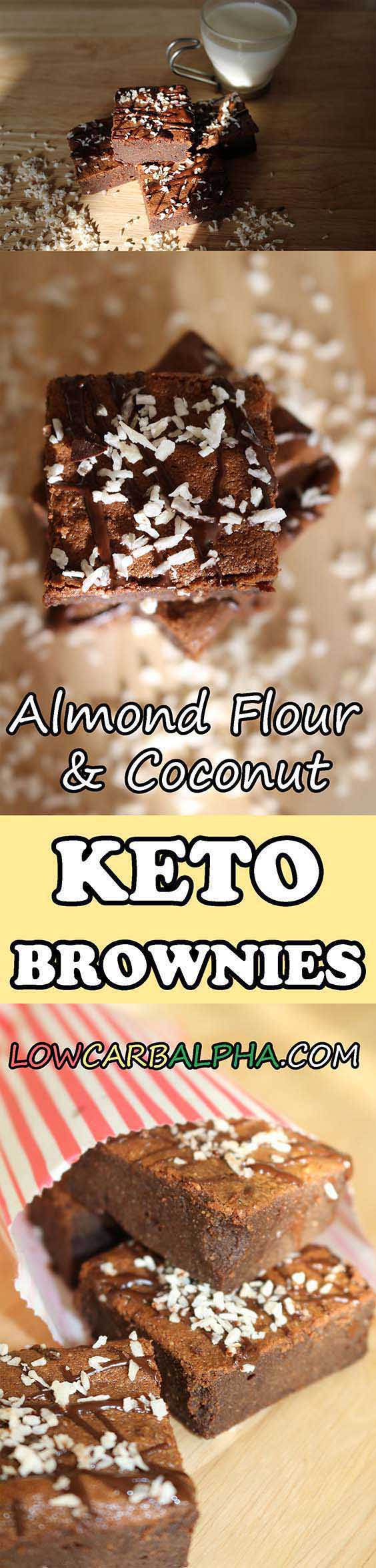 Almond Flour Brownies Keto
 Almond Flour Coconut Oil Keto Brownies