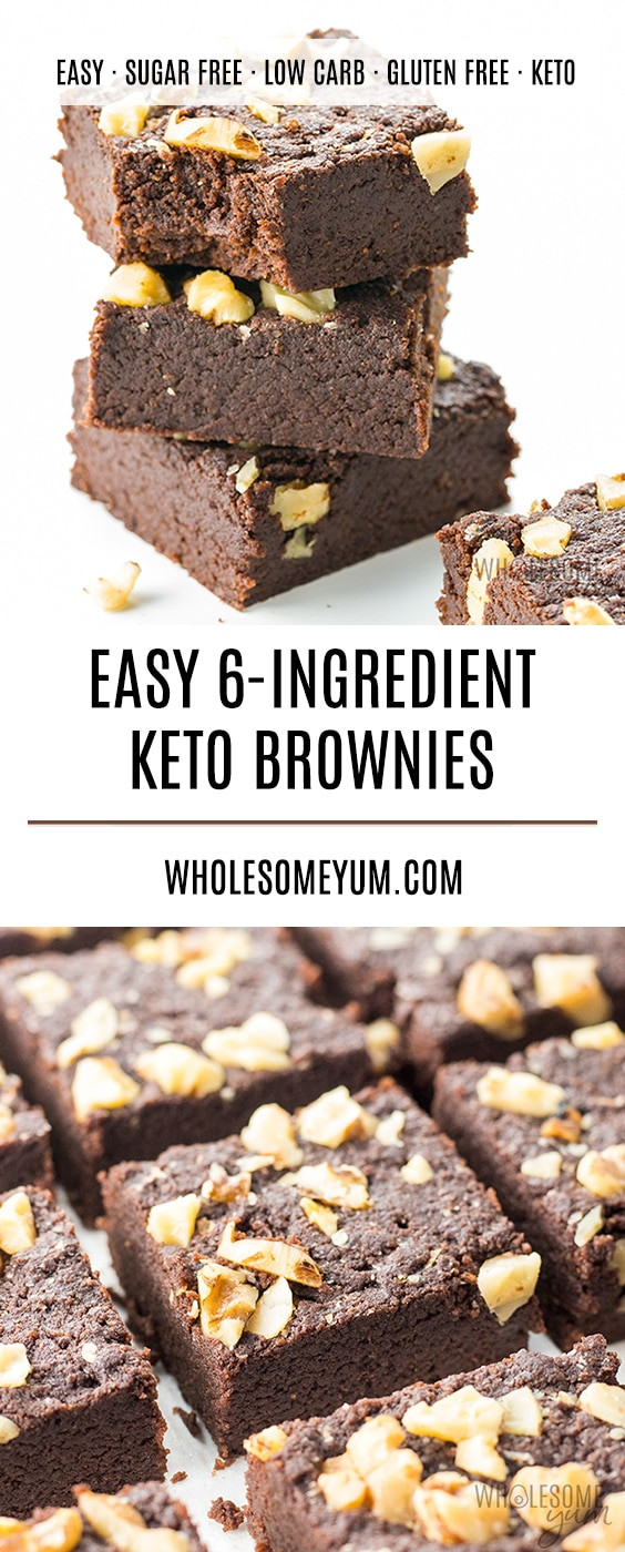 Almond Flour Brownies Keto
 The Best Fudgy KETO Brownies Recipe VIDEO