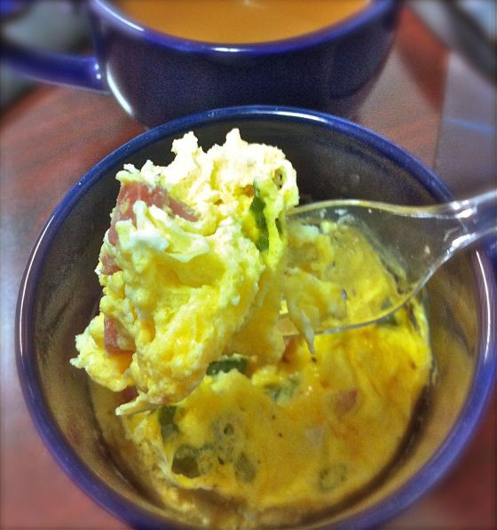 Alternative To Eggs For Breakfast
 Eggs in a Mug great alternative to a sugary unhealthy