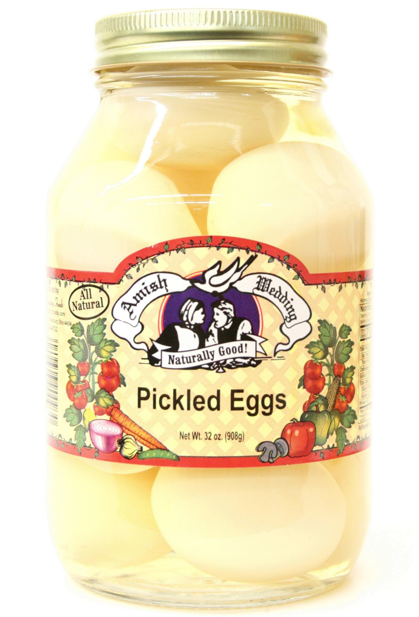 Amish mustard pickled eggs