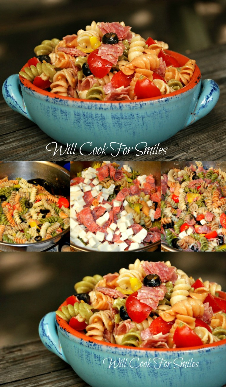 Antipasto Pasta Salad
 Antipasto Pasta Salad Will Cook For Smiles