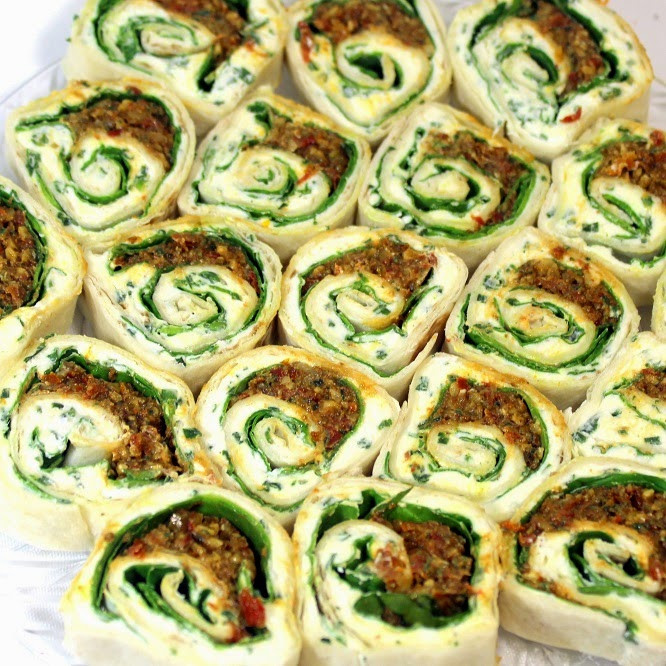 Appetizers For Potluck
 52 Ways to Cook Spiral Spinach and Cheese Bites with Sun