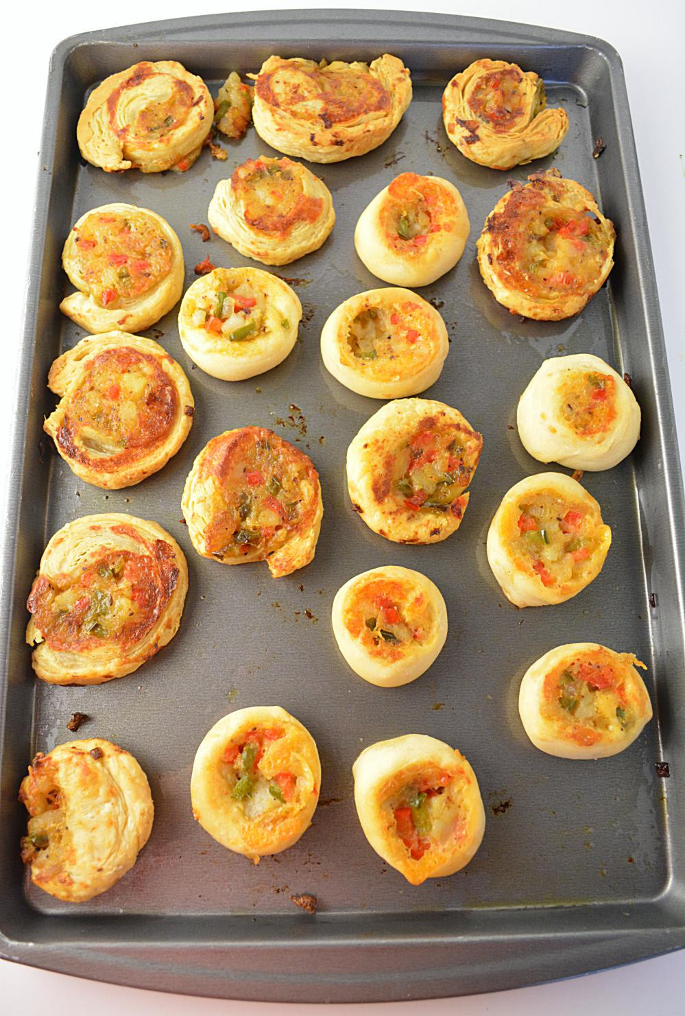 Appetizers For Potluck
 Veggie Pinwheels Party Appetizer Party potluck recipes