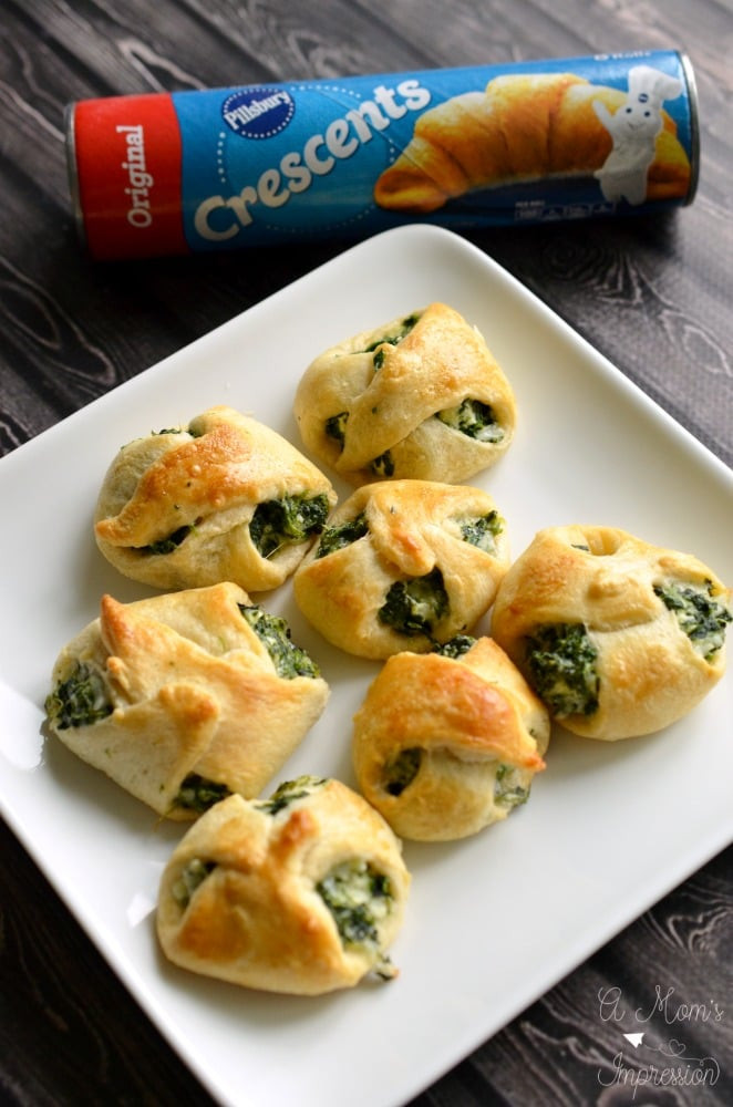 Appetizers Made With Crescent Rolls
 Spinach Crescent Roll Appetizers Kid Friendly Party Food