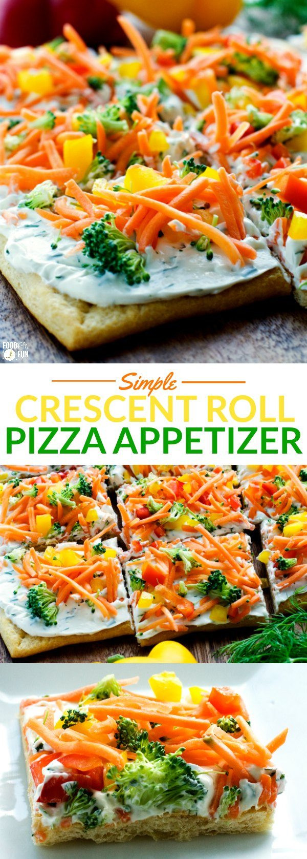 Appetizers Made With Crescent Rolls
 Simple Crescent Roll Pizza Appetizer • Food Folks and Fun