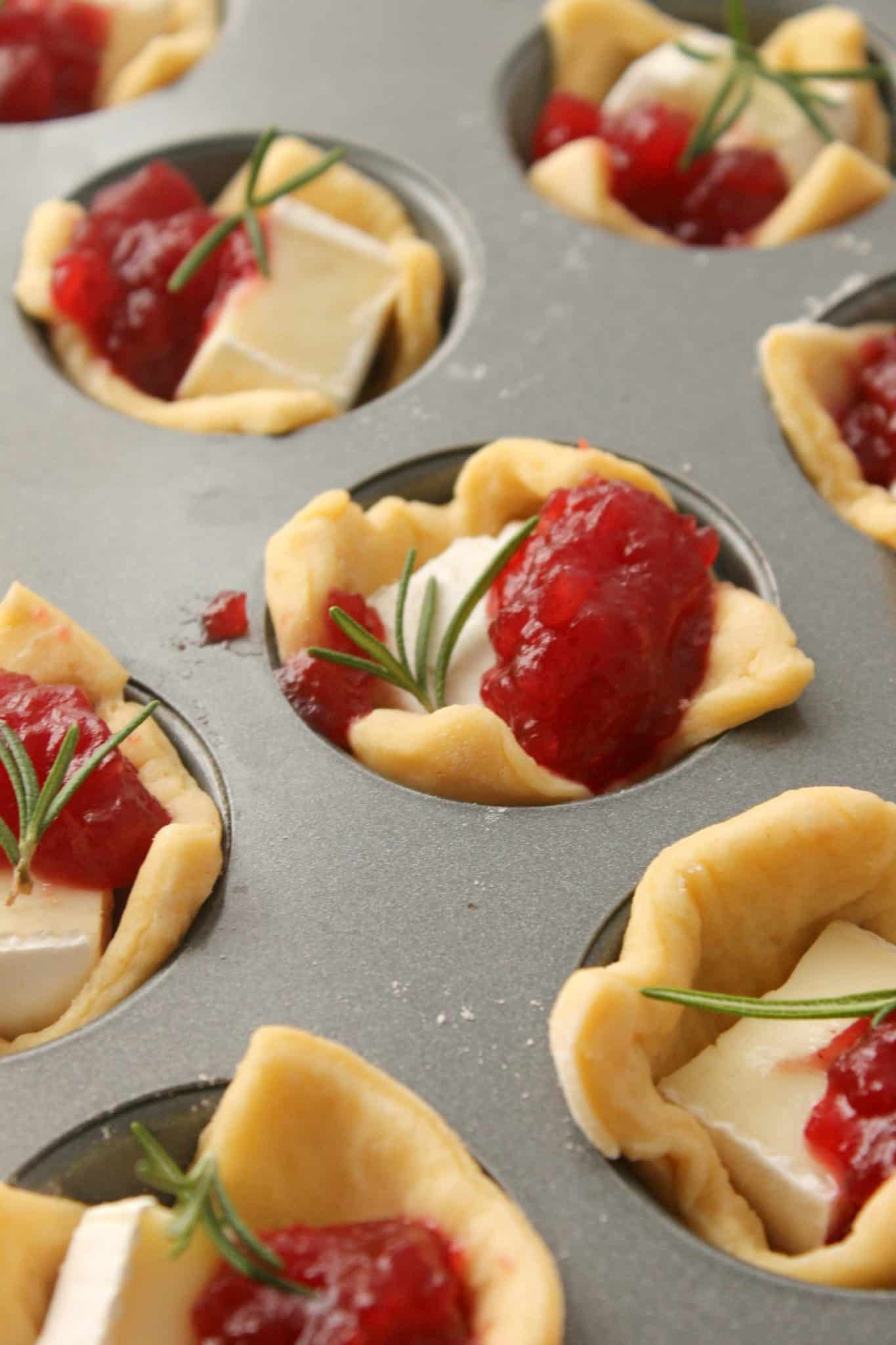 Appetizers Made With Crescent Rolls
 Cranberry Brie Bites The Country Cook appetizer