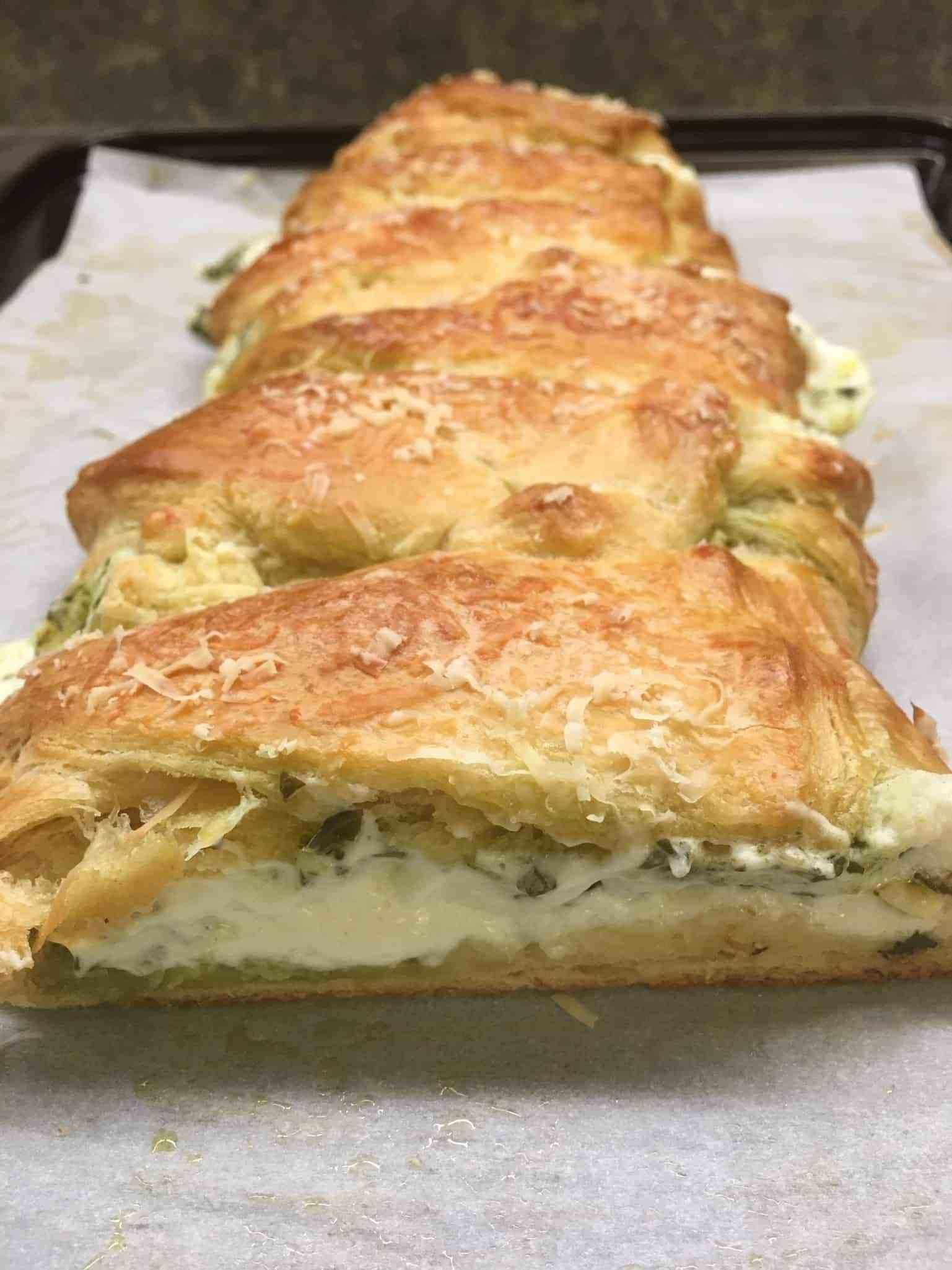 Appetizers Made With Crescent Rolls
 The Cream Cheese Pesto Crescent Roll Braid is a delicious