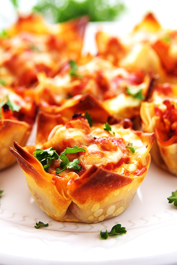 Appetizers That Go With Lasagna
 Lasagna Cups Fitness Food Diva