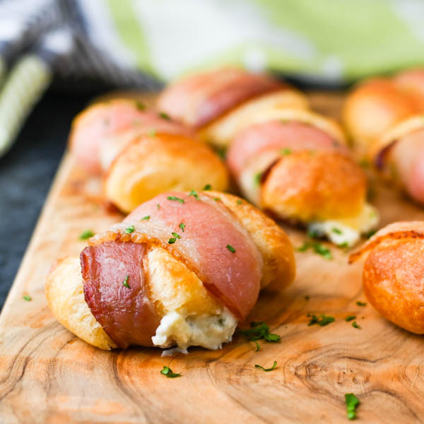Appetizers Using Crescent Rolls
 Bacon Cream Cheese Crescent Rolls