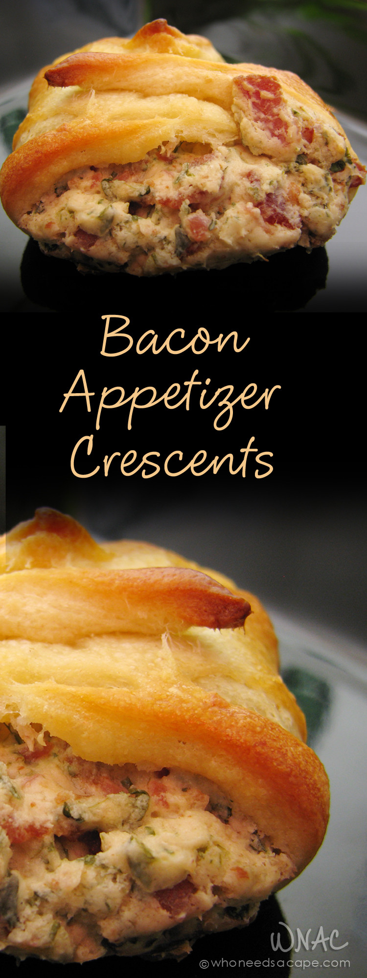 Appetizers Using Crescent Rolls
 Bacon Appetizer Crescents
