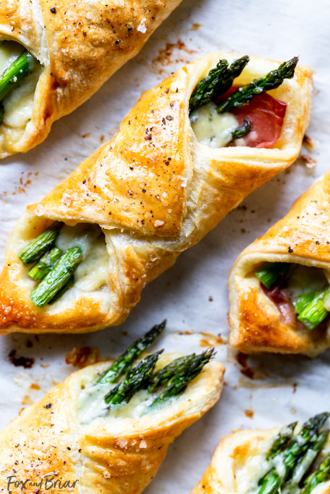 Appetizers Using Puff Pastry
 Prosciutto Asparagus Puff Pastry Bundles appetizer Fox