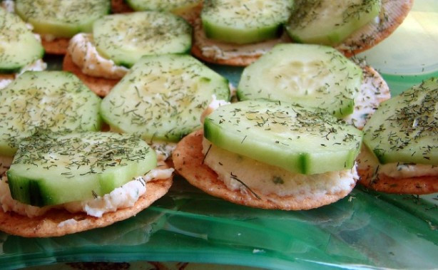Appetizers With Cream Cheese
 Cucumber And Cream Cheese Appetizers Recipe Food