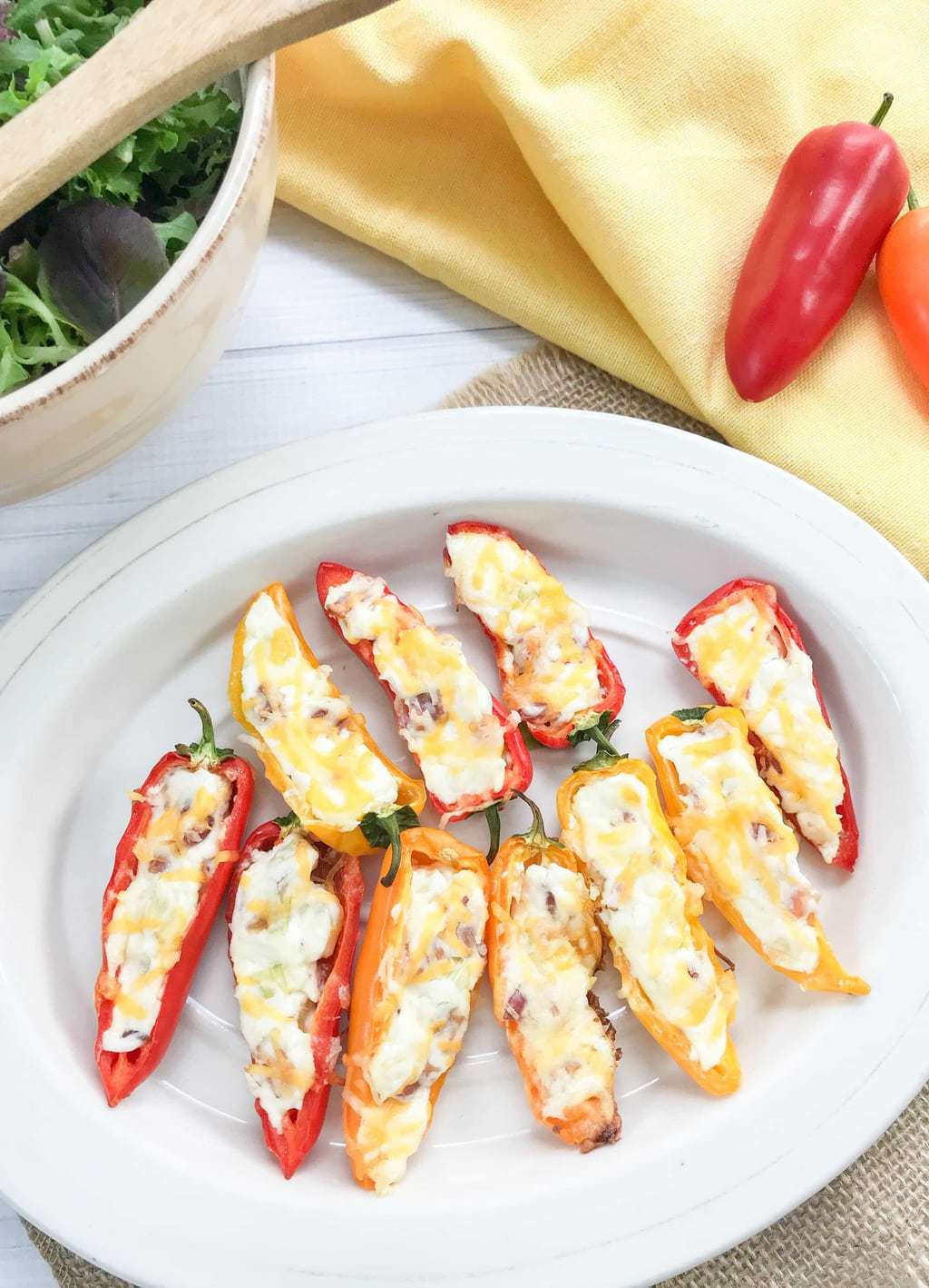 Appetizers With Cream Cheese
 Cream Cheese Stuffed Peppers With Bacon Perfect GameDay