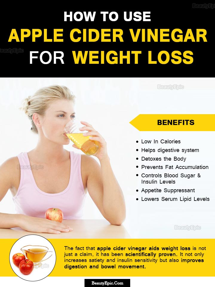 Apple Cider Vinegar To Lose Weight
 How To Take Apple Cider Vinegar For Weight Loss