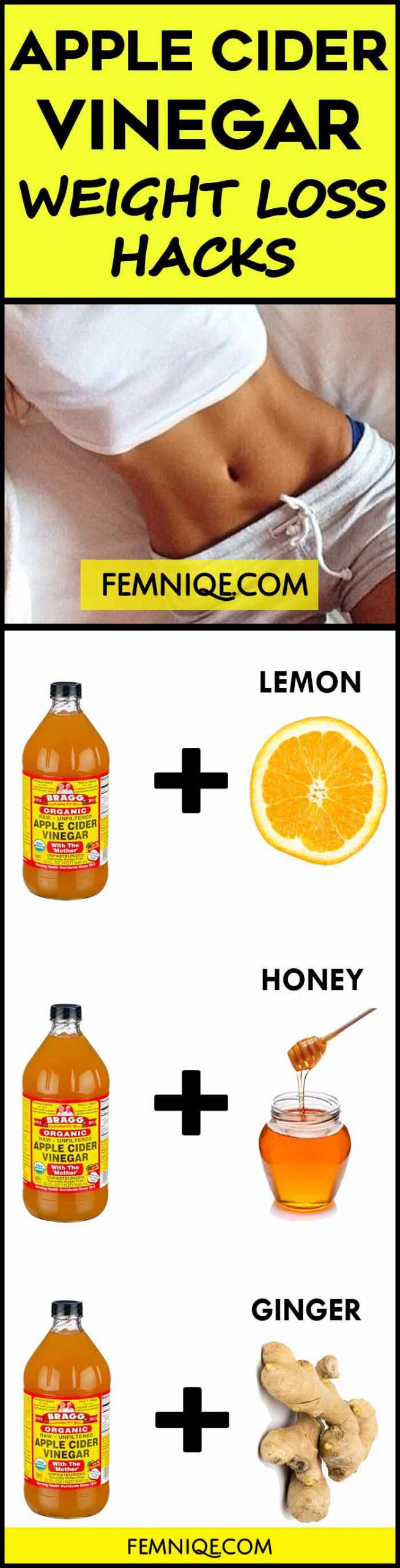Apple Cider Vinegar Weight Loss Results
 How To Use Apple Cider Vinegar for Weight Loss Femniqe