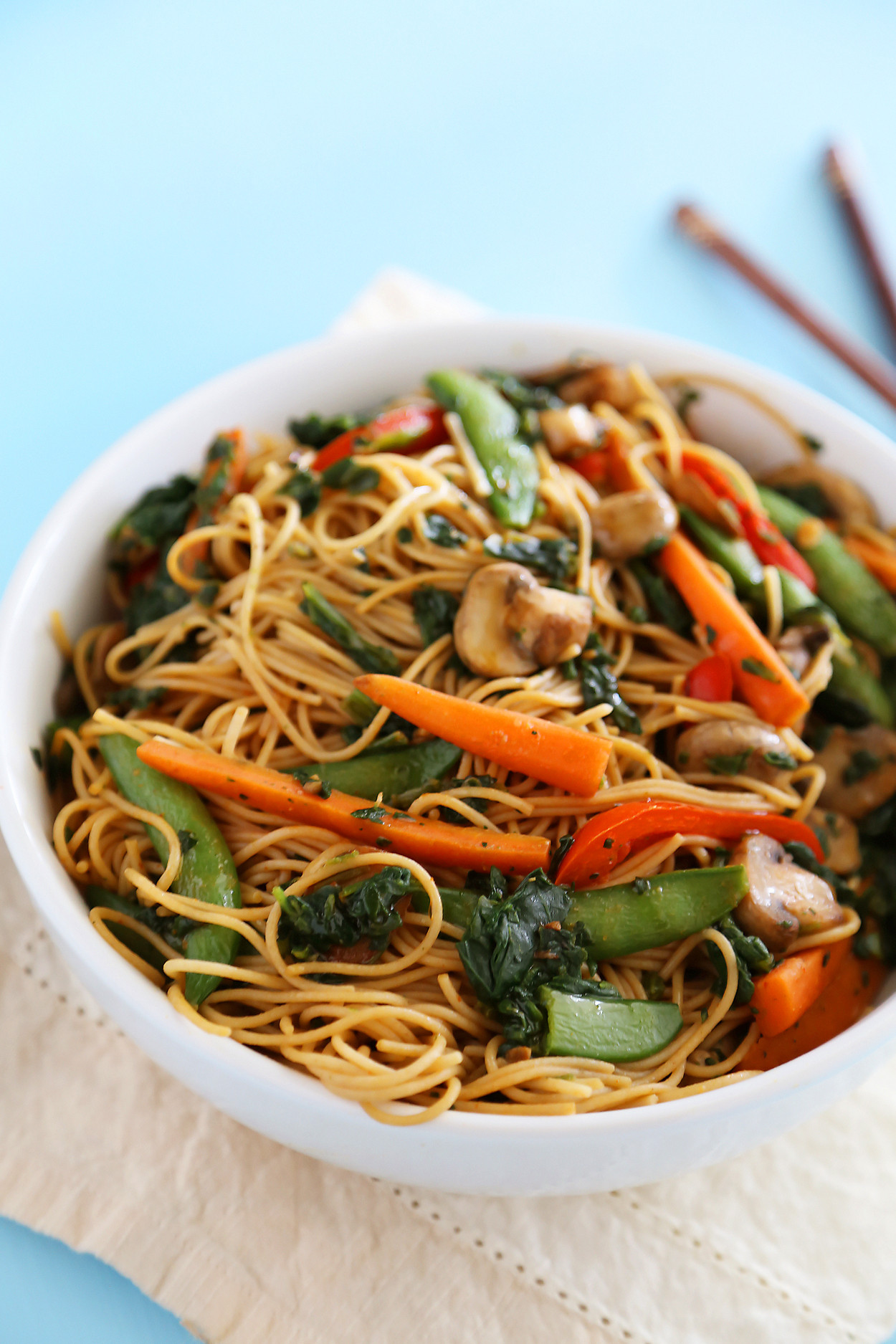 Are Lo Mein Noodles Vegan
 Easy Ve able Lo Mein – The fort of Cooking