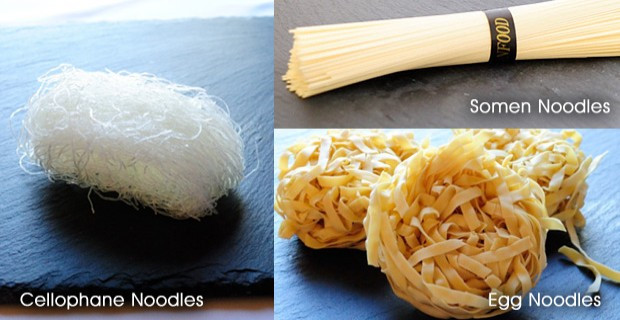 Asian Noodles Types
 Types of Asian Noodles