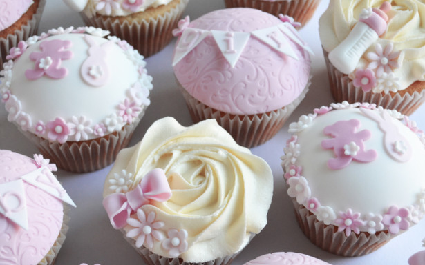 Baby Shower Cupcakes For Girls
 Girls Baby Shower Cupcakes cake maker Liverpool cake shop