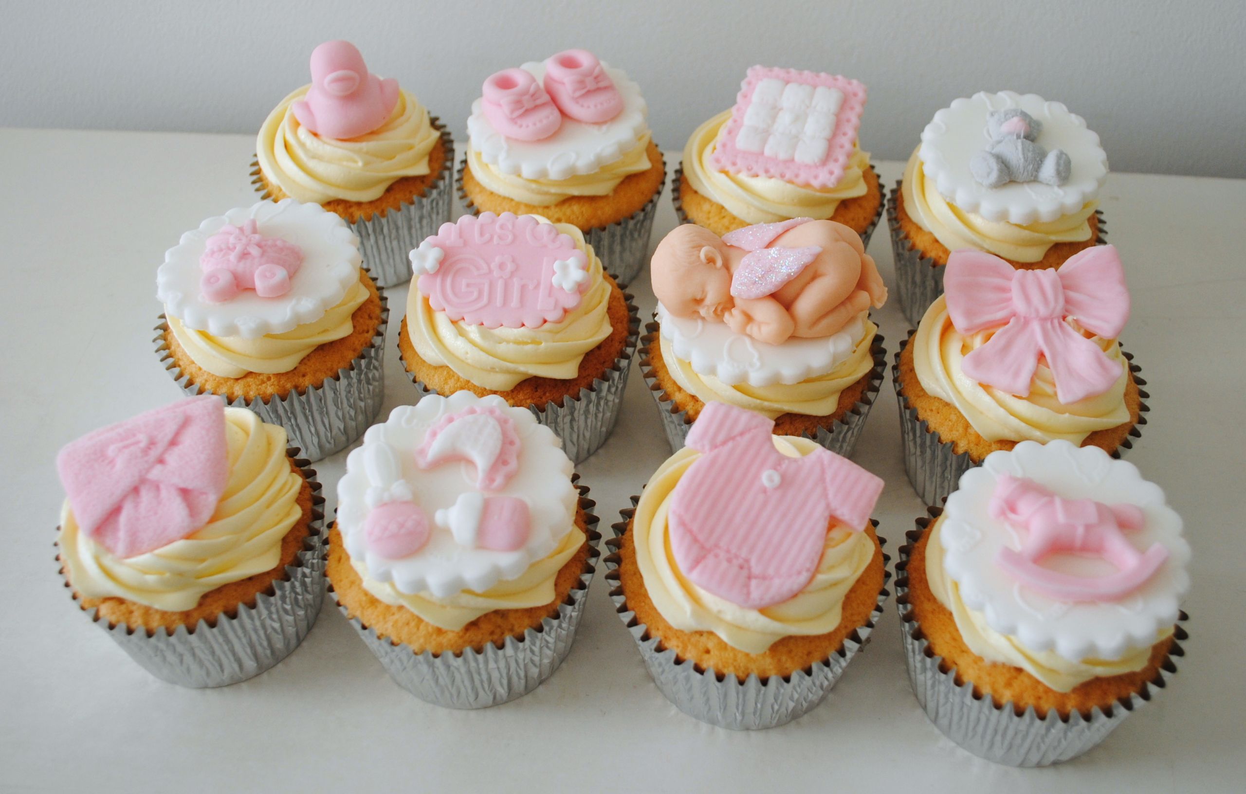 Baby Shower Cupcakes For Girls
 Miss Cupcakes Blog Archive Girl Baby Shower Cupcakes 12