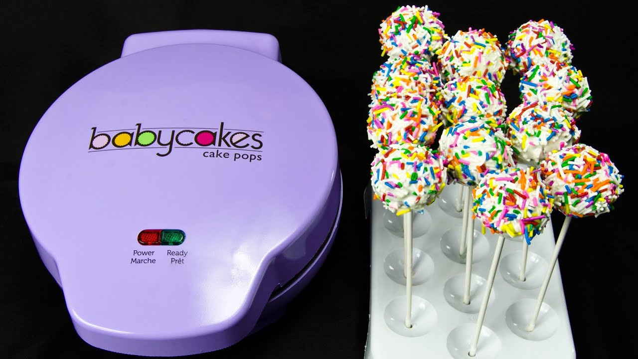 Babycakes Cake Pop Maker Recipe
 Making Cake Pops with The Babycakes Cake Pop Maker by