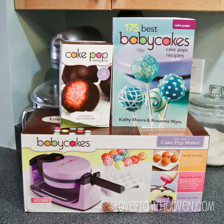 Babycakes Cake Pop Maker Recipe
 Babycakes Flip Over Cake Pop Maker Review • Love From The Oven