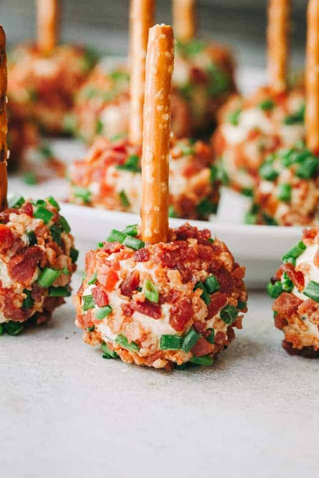 Bacon Dinner Recipes
 Bacon and Chives Cheese Balls Recipe Diethood