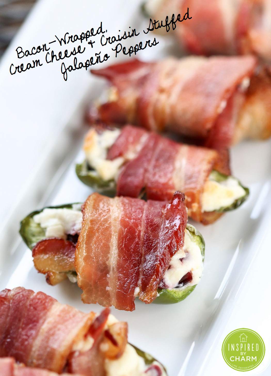 Bacon Wrapped Appetizers Cream Cheese
 Bacon Wrapped Cream Cheese Stuffed Jalapeño Peppers