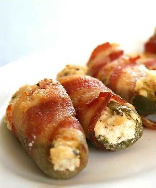 Bacon Wrapped Appetizers Cream Cheese
 Bacon Wrapped Cream Cheese Jalapeño Bites