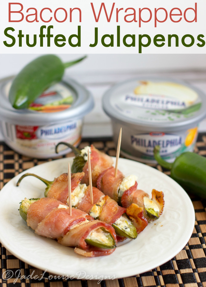 Bacon Wrapped Appetizers Cream Cheese
 Bacon Wrapped Stuffed Jalapenos with Philly cream cheese