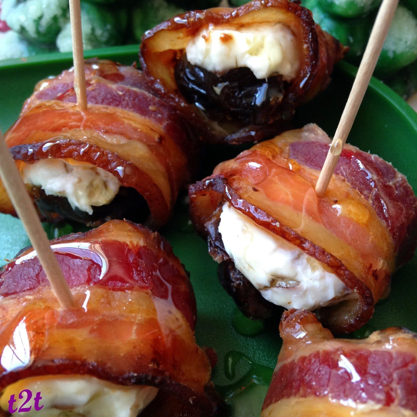 Bacon Wrapped Appetizers Cream Cheese
 Turnips 2 Tangerines Football Friday Cream Cheese Filled