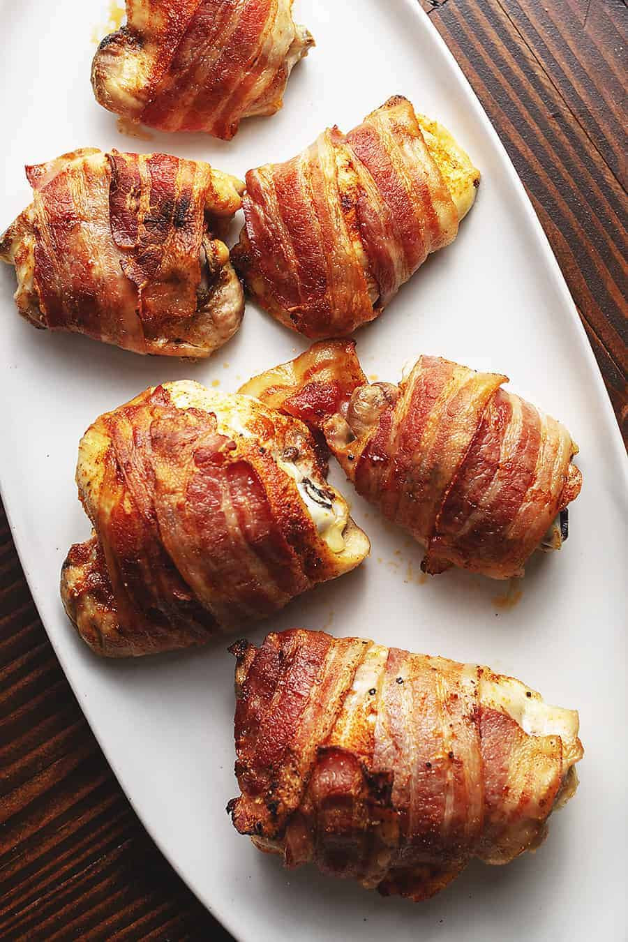 Bacon Wrapped Chicken Thighs
 Bacon Wrapped Chicken Thighs • Low Carb with Jennifer