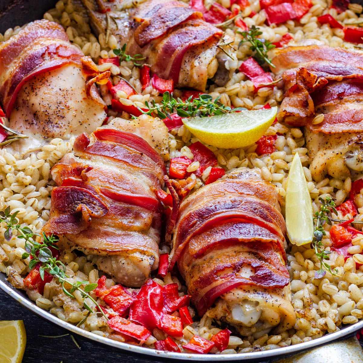 Bacon Wrapped Chicken Thighs
 Bacon Wrapped Chicken Thighs Recipe Happy Foods Tube