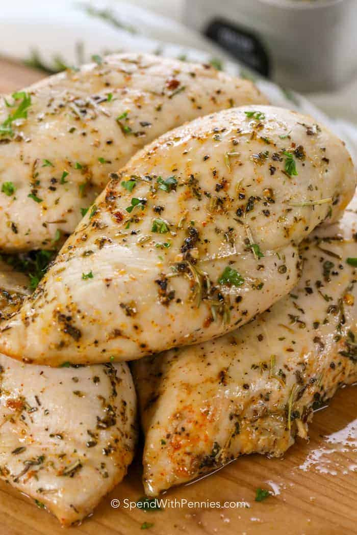 Baked Chicken Breast Recipes Healthy
 Oven Baked Chicken Breasts Ready in 30 Mins  Spend