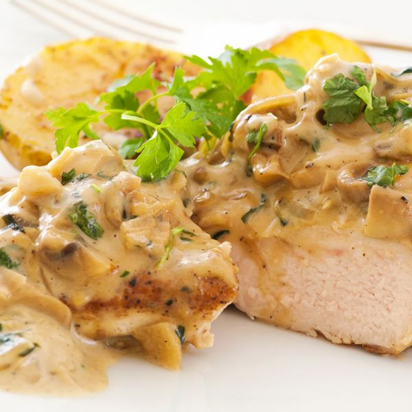 Baked Chicken With Mushroom Sauce
 Baked Chicken With Creamy Mushroom Sauce Recipe