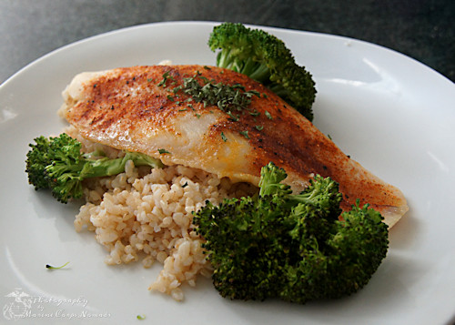 Baked Fish And Rice Recipes
 Baked Swai Over Brown Rice Marine Corps Nomads