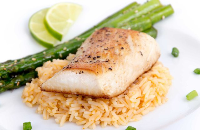 Baked Fish And Rice Recipes
 Baked Fish with Brown Rice and Veggies Recipe