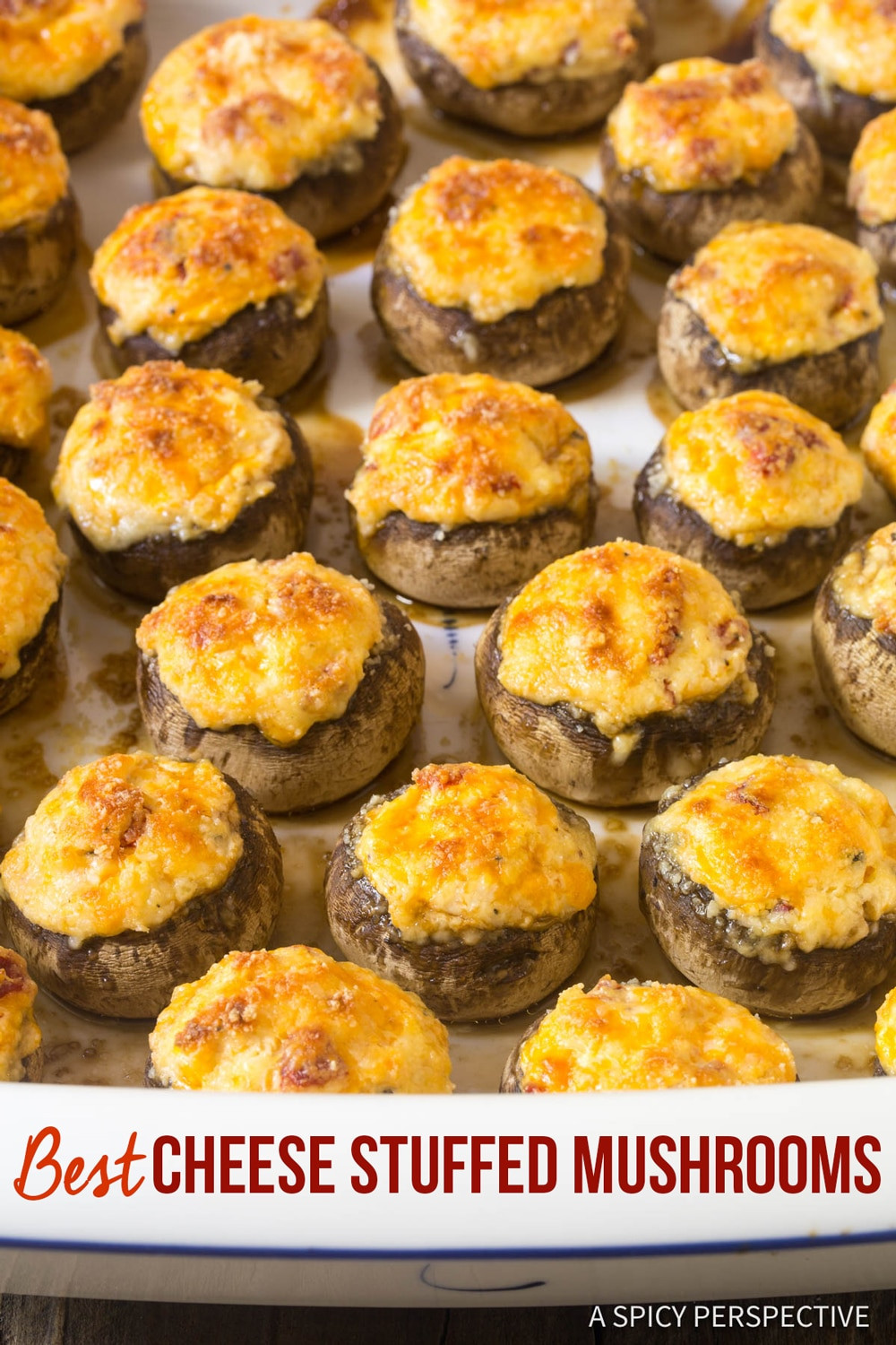 Baked Mushrooms Recipe
 Best Cheese Stuffed Mushrooms A Spicy Perspective